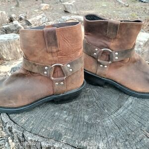 Men's Brown Leather Boots